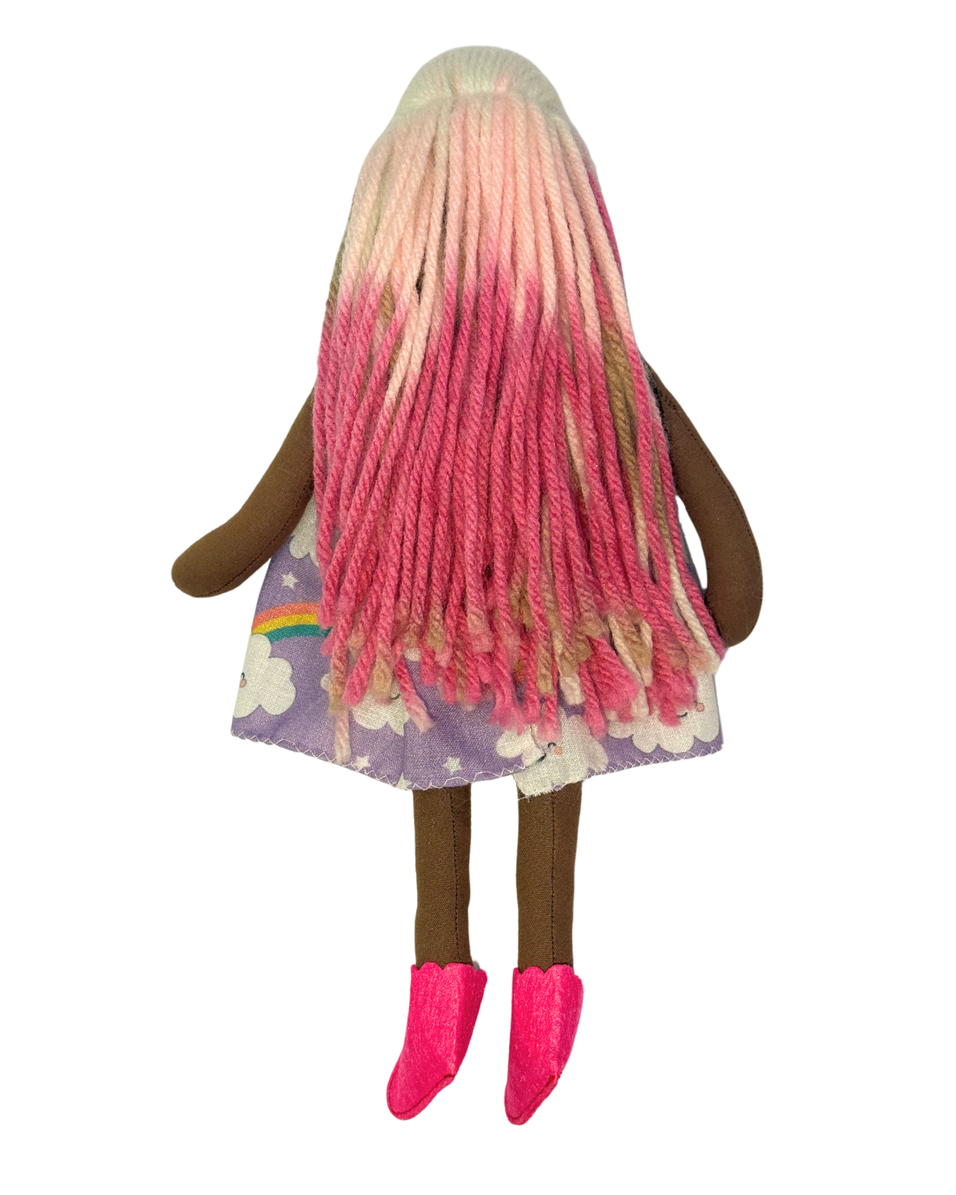 UNINA ESPRESSO BLUSHIE in Purple Clouds dress