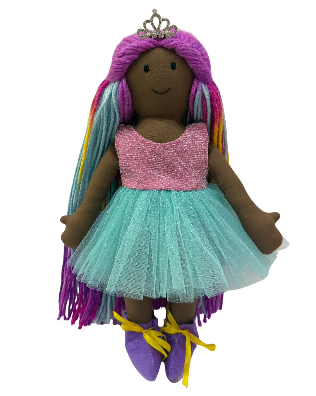 CUDDLY ESPRESSO SUNSHINE in Pink Blue dress