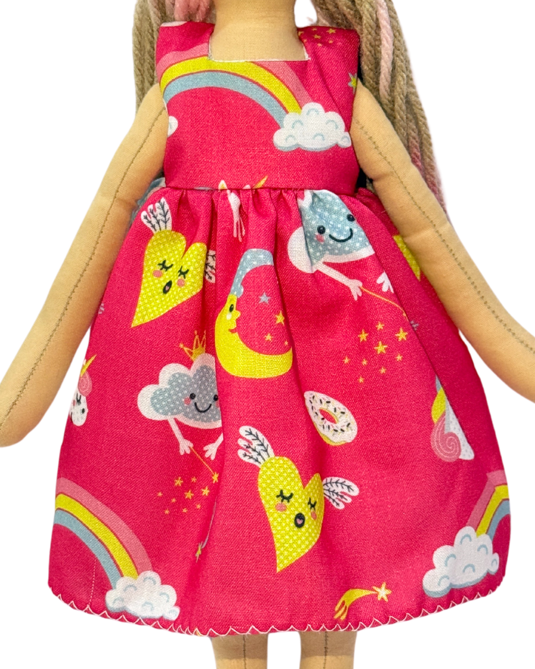 UNINA HONEY BLUSHIE in Pink Rainbow dress