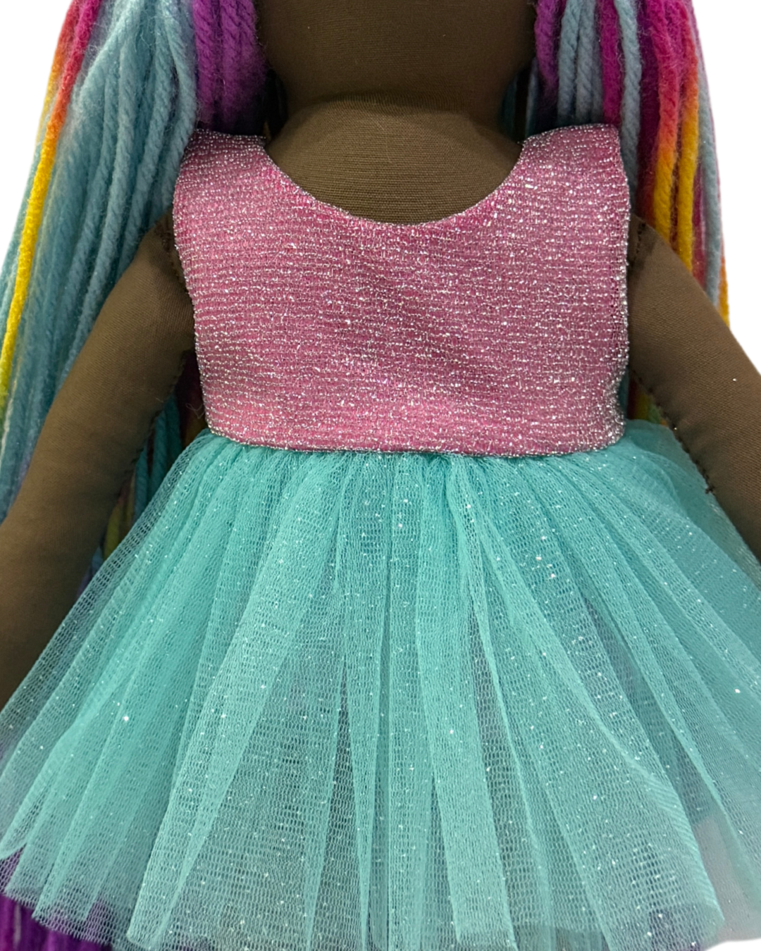 CUDDLY ESPRESSO SUNSHINE in Pink Blue dress