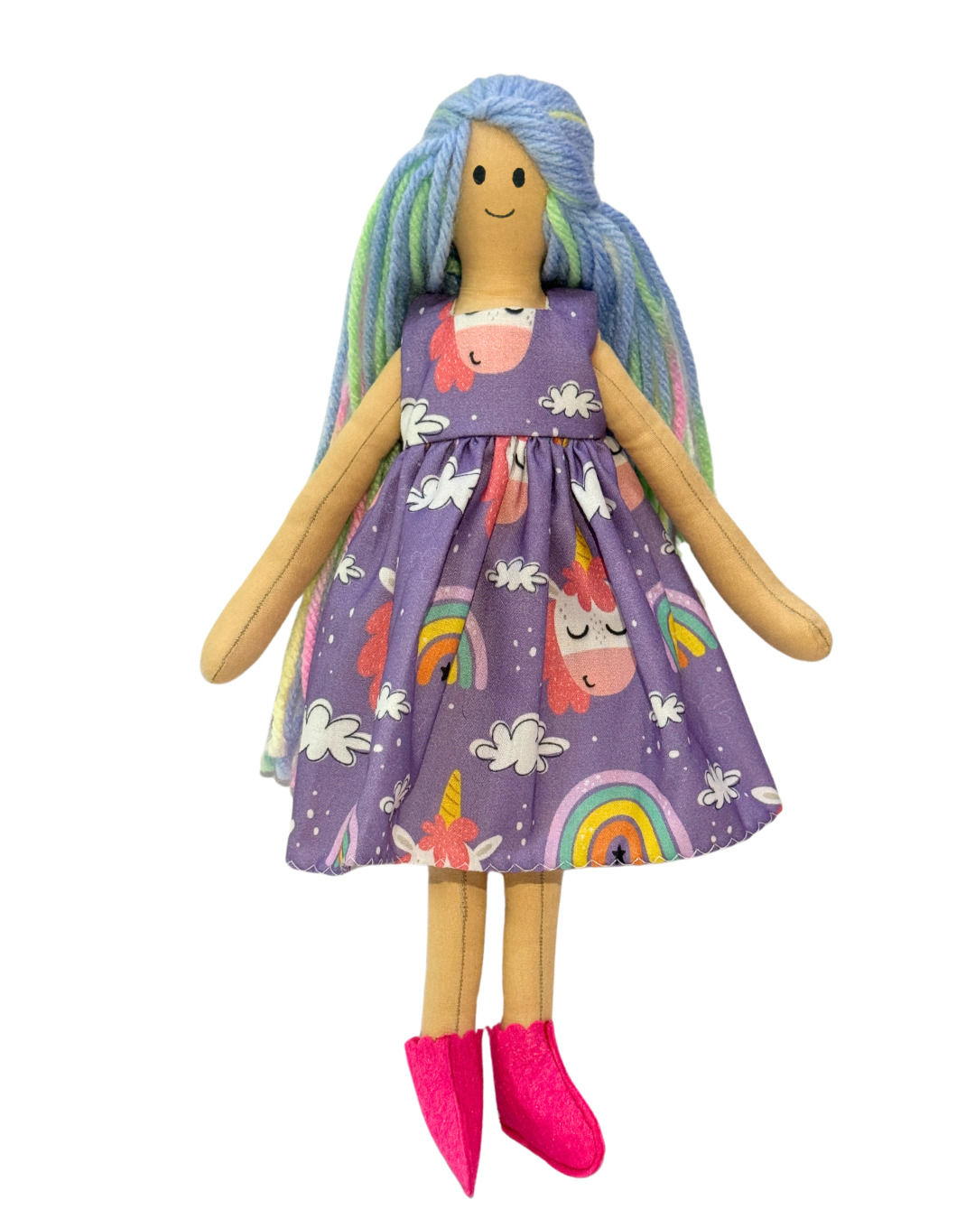 UNINA HONEY RAINBOW in Purple Unicorn dress