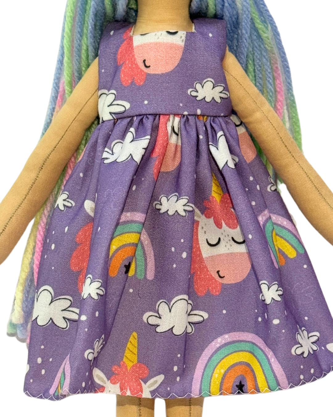 UNINA HONEY RAINBOW in Purple Unicorn dress