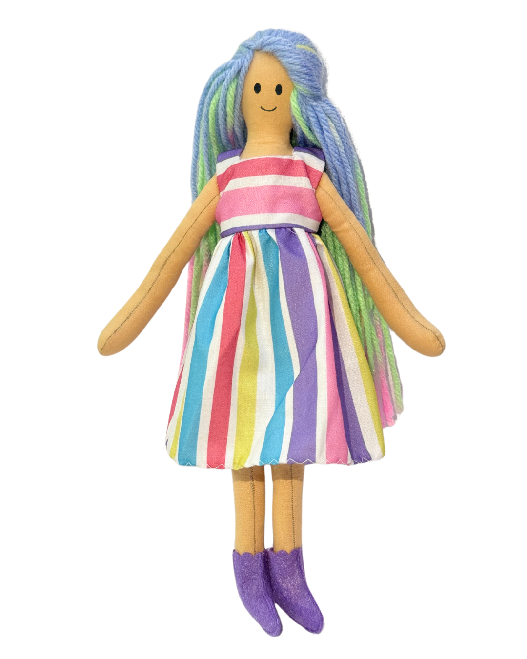 UNINA HONEY RAINBOW in Vertical Rainbow dress