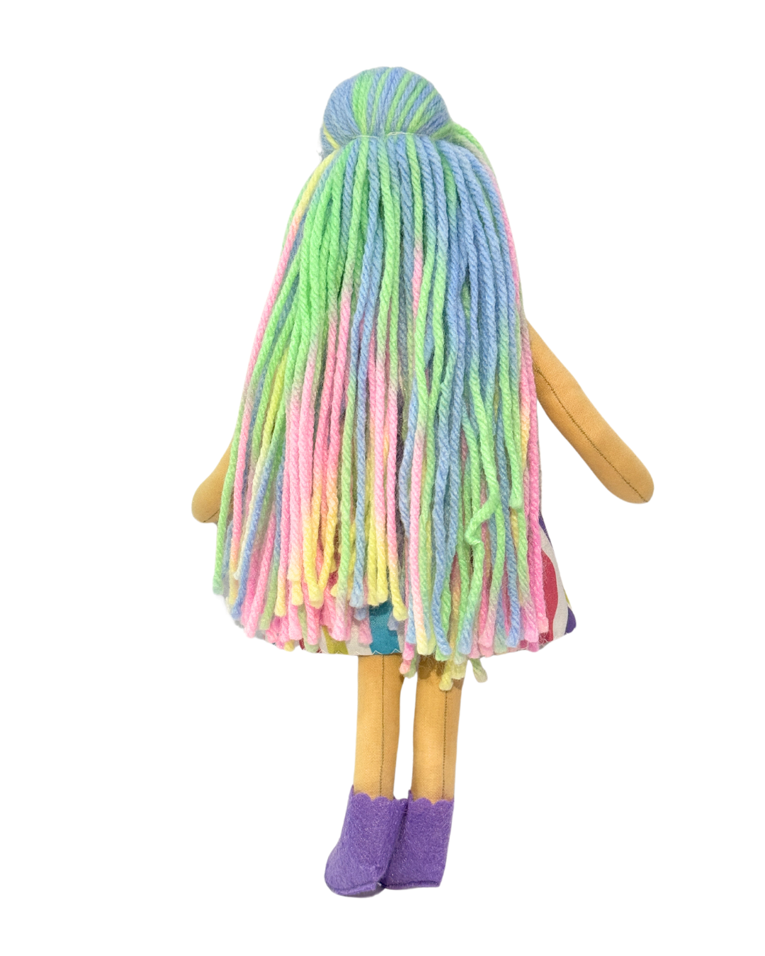 UNINA HONEY RAINBOW in Vertical Rainbow dress