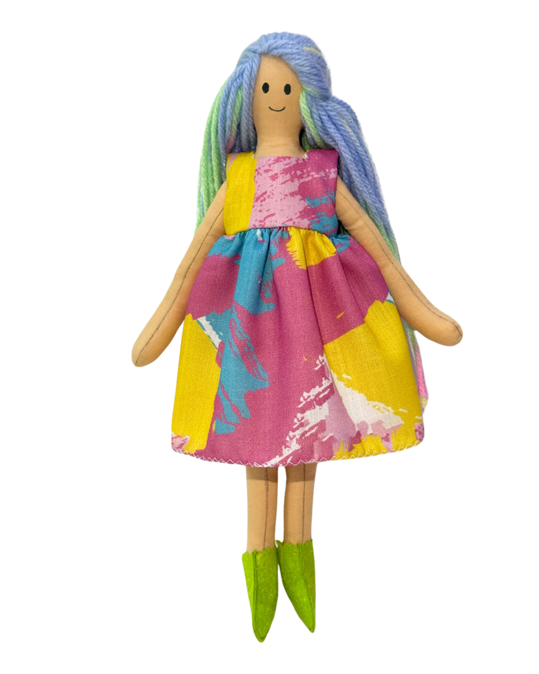 UNINA HONEY RAINBOW in Color Splash dress