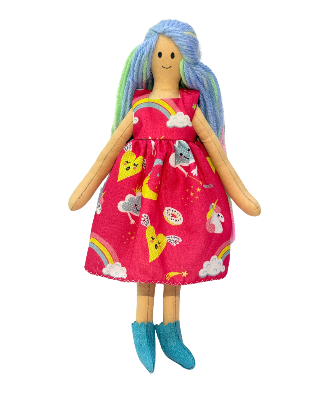 UNINA HONEY RAINBOW in Pink Rainbow dress