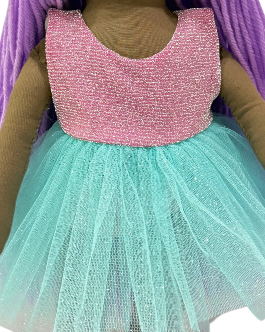 CUDDLY ESPRESSO PURPLE in Pink Blue dress