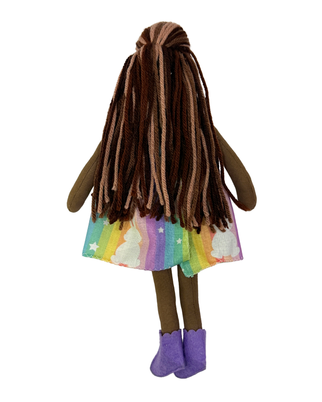 NINA ESPRESSO MIX in Rainbow Bunny dress