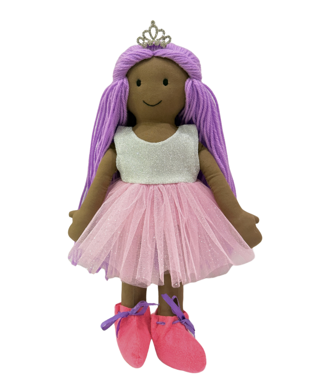 CUDDLY ESPRESSO PURPLE in Silver Pink dress