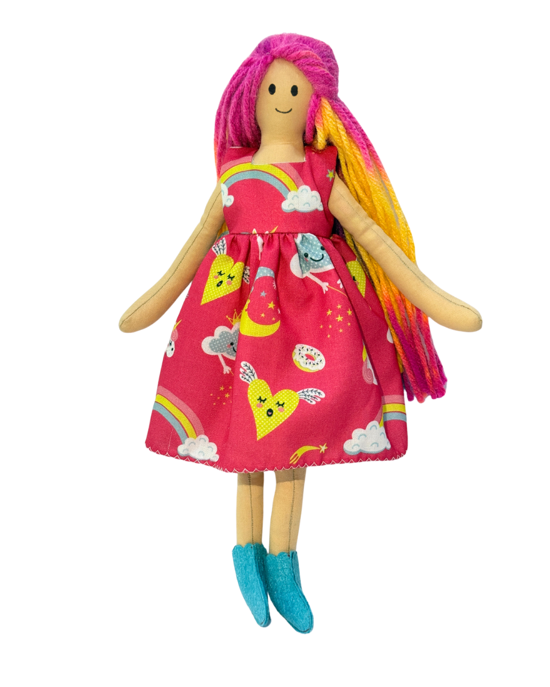 UNINA HONEY SUNSHINE in Pink Rainbow dress