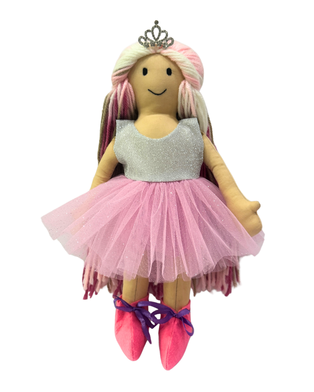 CUDDLY HONEY BLUSHIE in Silver Pink dress