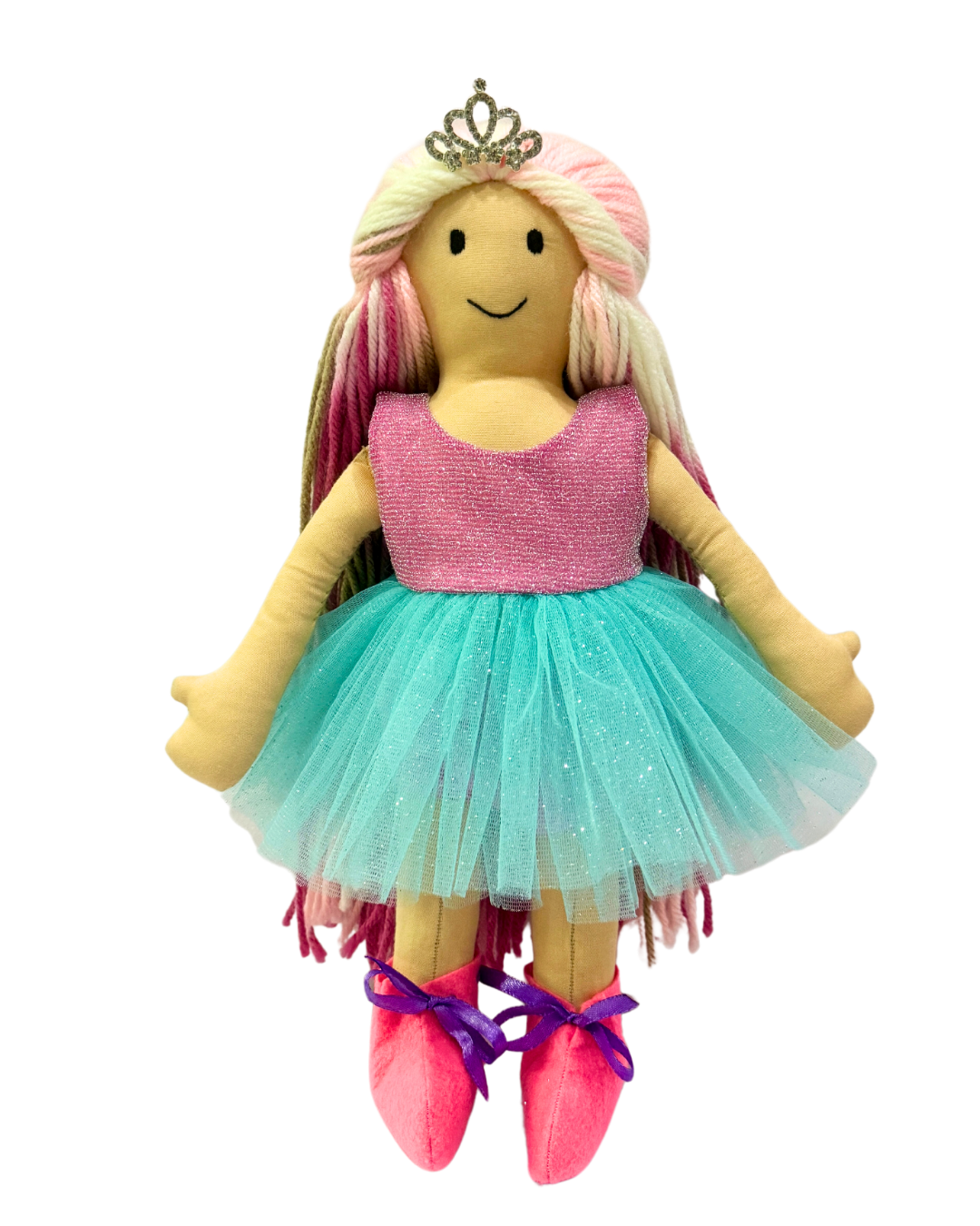 CUDDLY HONEY BLUSHIE in Pink Blue dress