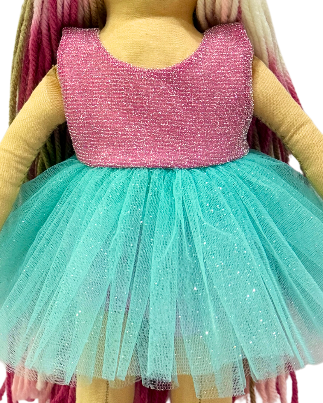 CUDDLY HONEY BLUSHIE in Pink Blue dress