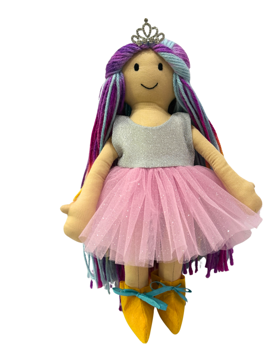 CUDDLY HONEY SUNSHINE in Silver Pink dress