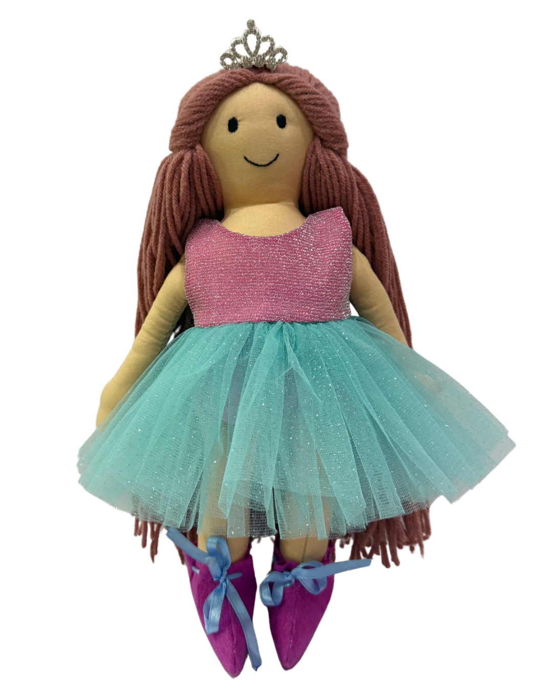 CUDDLY HONEY PINKISH BROWN in Pink Blue dress