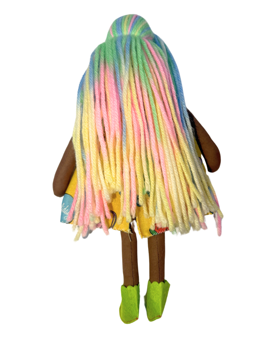 UNINA ESPRESSO RAINBOW in Yellow Holiday dress