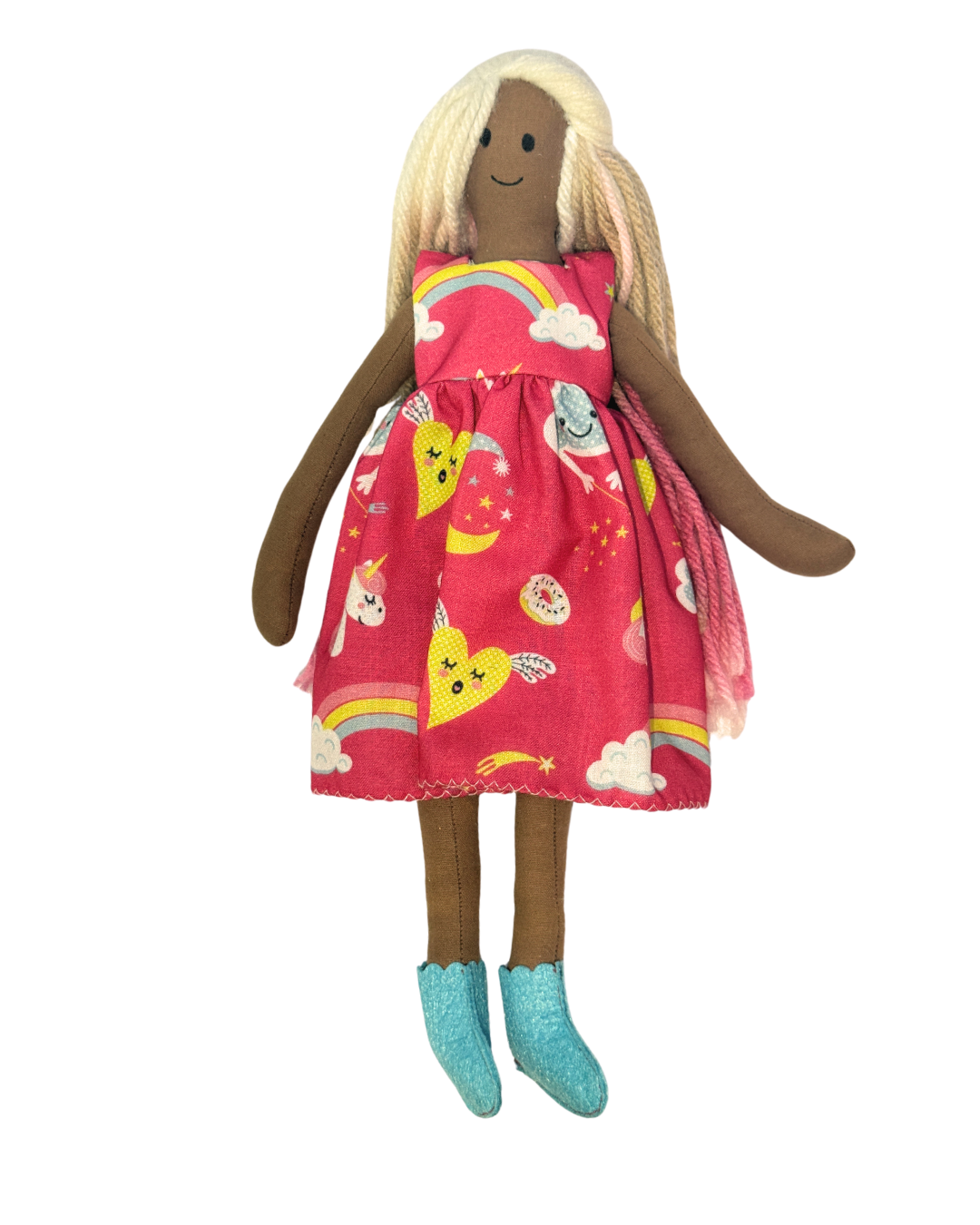 UNINA ESPRESSO BLUSHIE in Pink Rainbow dress