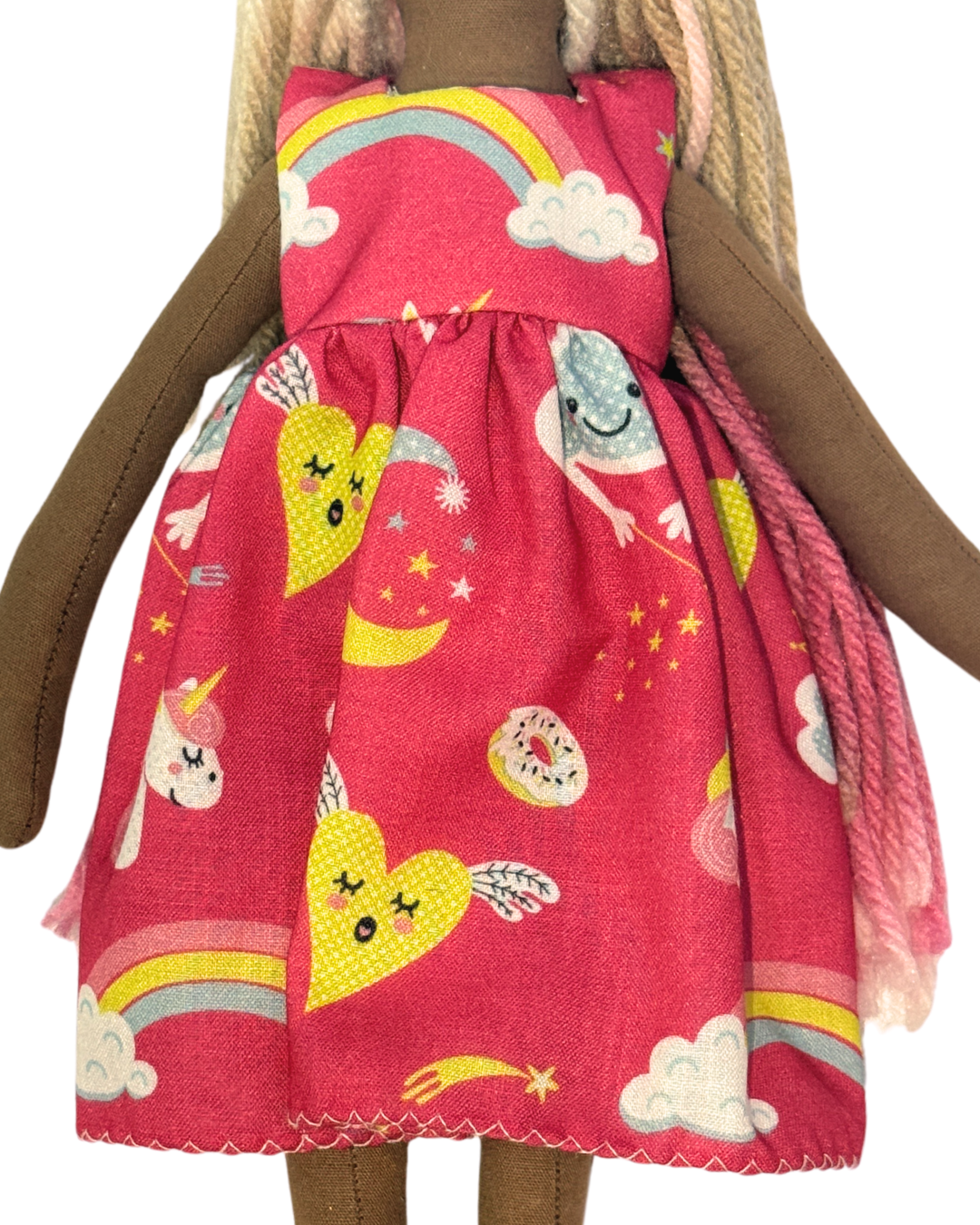 UNINA ESPRESSO BLUSHIE in Pink Rainbow dress