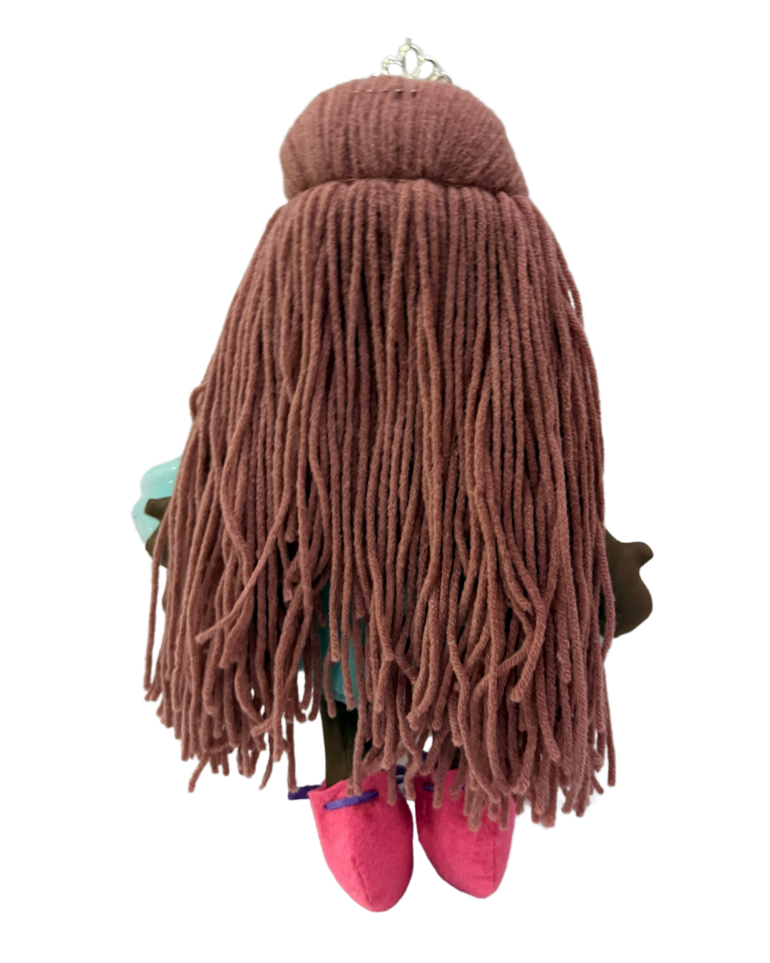 CUDDLY ESPRESSO PINKISH BROWN in Pink Blue dress